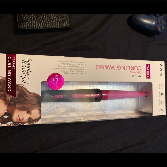 vivitar curling iron